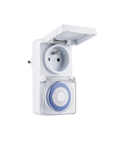 Časovač Strend Pro, mechanická spínacia zásuvka, 220-240 V, max. 3500 W