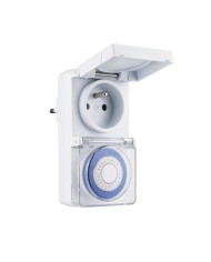 Časovač Strend Pro, mechanická spínacia zásuvka, 220-240 V, max. 3500 W