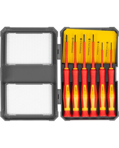 Sada skrutkovačov Strend Pro, VDE 6 dielna, ploché + Phillips, elektrikárske