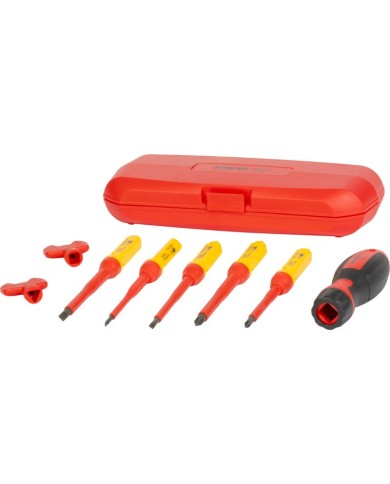 Sada skrutkovačov Strend Pro, VDE 8 dielna, ploché + Phillips, elektrikárske