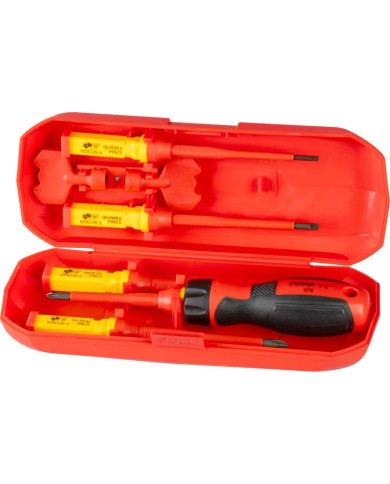 Sada skrutkovačov Strend Pro, VDE 8 dielna, ploché + Phillips, elektrikárske