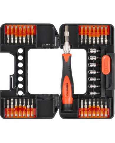Sada skrutkovačov Strend Pro Premium, 37 dielna, torx + ploché + Phillips