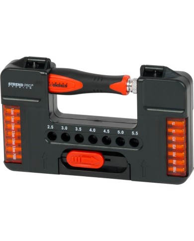Sada skrutkovačov Strend Pro Premium, 37 dielna, torx + ploché + Phillips