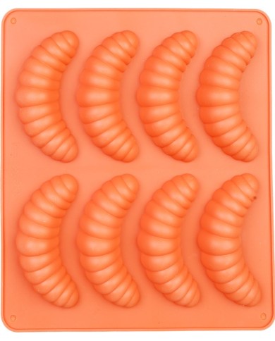 Forma MagicHome, na pečenie, silikónová, na 8 vanilkových rožkov