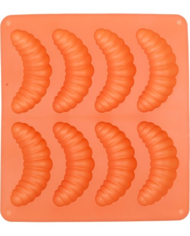 Forma MagicHome, na pečenie, silikónová, na 8 vanilkových rožkov