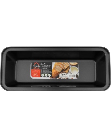 Forma MagicHome, na pečenie, na biskupský chlieb, plech, 32x13x6,5 cm