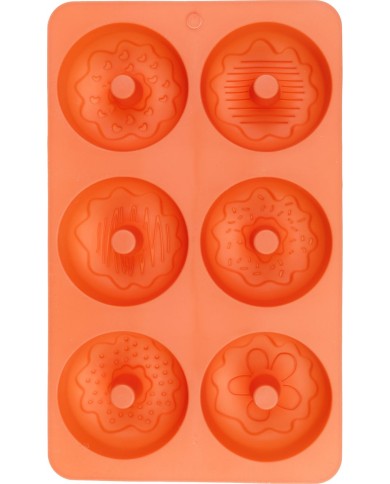 Forma MagicHome, na pečenie, na donuty, silikón, 27x16x3 cm