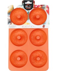 Forma MagicHome, na pečenie, na donuty, silikón, 27x16x3 cm