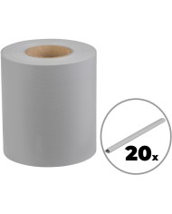 Páska Strend Pro EUROSTANDARD, 190 mm, L-26 m, tieniaca, sivá, krycia, na plotové panely, 1050 g/m2, PVC, RAL7040