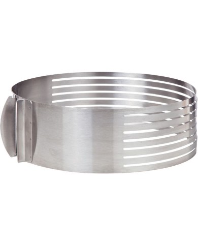 Krájač MagicHome, na tortu, nastaviteľný, nerez, 24,5-30,5x8 cm