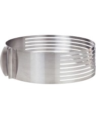 Krájač MagicHome, na tortu, nastaviteľný, nerez, 24,5-30,5x8 cm