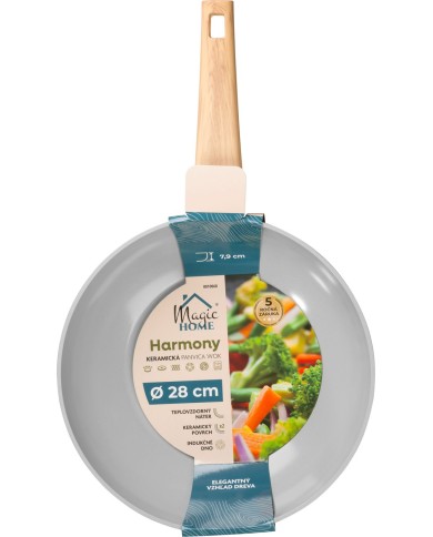 Panvica Wok MagicHome Harmony, 28 cm