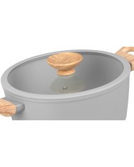 Kastról MagicHome Harmony, so sklenenou pokrievkou, 24 cm