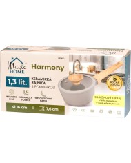 Rajnica MagicHome Harmony, so sklenenou pokrievkou, 16 cm