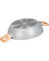 Hrniec MagicHome Harmony, plytký, so sklenenou pokrievkou, 26 cm