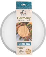Pokrievka MagicHome Harmony, sklenená, 28 cm