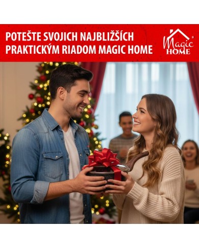 Rajnica MagicHome Black Marble Line, so sklenenou pokrievkou, 16 cm