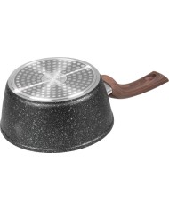 Rajnica MagicHome Black Marble Line, so sklenenou pokrievkou, 16 cm