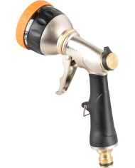 Pištoľ Strend Pro Garden BJ4037T, 8 vzorov, zavlažovacia, protišmyková rukoväť, 20x12.8x6 cm