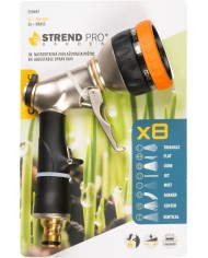Pištoľ Strend Pro Garden BJ4037T, 8 vzorov, zavlažovacia, protišmyková rukoväť, 20x12.8x6 cm