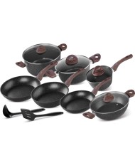 Sada riadu MagicHome Black Marble Line, 13 dielna