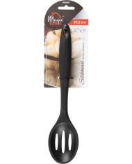 Lyžica MagicHome, kuchynská, servírovacia, s otvormi, silikón, 27,3 cm