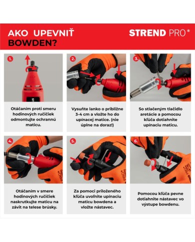 Brúska Strend Pro, mini, priama, vŕtanie a brúsenie, 130 W, s príslušenstvom, 210ks