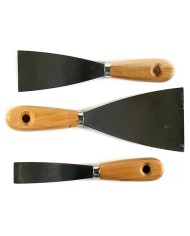 Sada stierok Strend Pro SS009 3 dielna, 20-50-80 mm, drev. rúčka