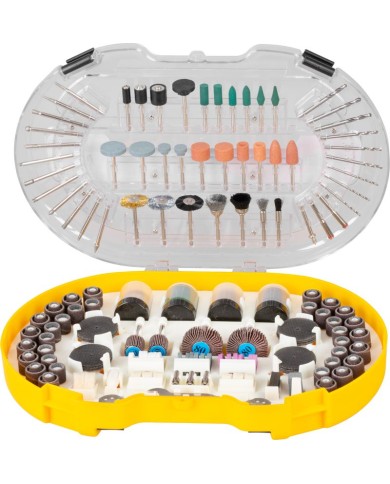 Sada brúsnych teliesok Strend Pro, pre mini brúsku, nádstavce, 276 ks