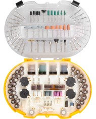 Sada brúsnych teliesok Strend Pro, pre mini brúsku, nádstavce, 276 ks
