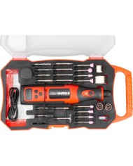 Brúska Strend Pro, mini, priama, vŕtanie a brúsenie, 8 V, 1500 mAh, s príslušenstvom