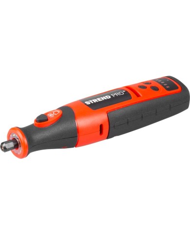 Brúska Strend Pro, mini, priama, vŕtanie a brúsenie, 8 V, 1500 mAh, s príslušenstvom