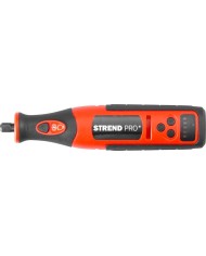 Brúska Strend Pro, mini, priama, vŕtanie a brúsenie, 8 V, 1500 mAh, s príslušenstvom