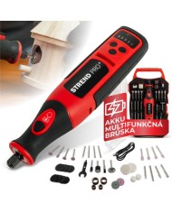 Brúska Strend Pro, mini, priama, vŕtanie a brúsenie, 8 V, 1500 mAh, s príslušenstvom