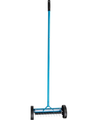 Hrable na trávnik Strend Pro R152WMH, 11 zubé, prevzdušňovacie na burinu, s kolieskami, s kovovou násadou