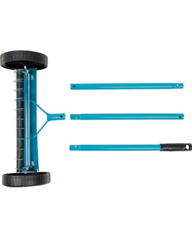 Hrable na trávnik Strend Pro R152WMH, 11 zubé, prevzdušňovacie na burinu, s kolieskami, s kovovou násadou