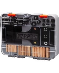 Sada Strend Pro Premium, na vŕtanie otvorov pre kolíkové spoje, pre stolárov, 83 ks