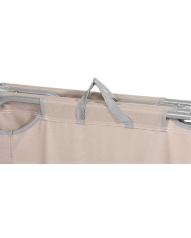 Lehátko PANAMA, béžové, 188x55x27 cm