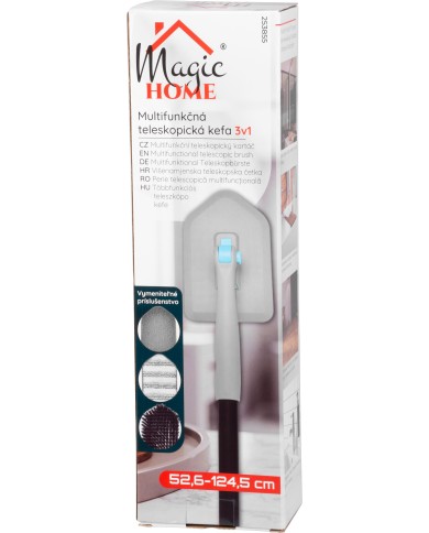 Kefa Strend Pro, 3v1, multifunkčná, čistiaca, na dlažbu a sklo, s teleskopickou násadou 124,5 cm