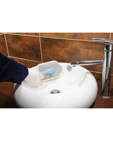 Kefa Strend Pro, 3v1, multifunkčná, čistiaca, na dlažbu a sklo, s teleskopickou násadou 124,5 cm