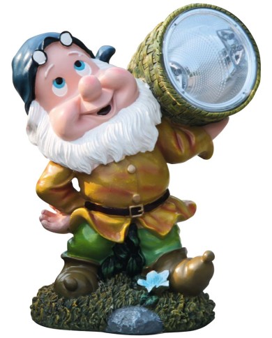 Dekorácia Strend Pro Gecco, trpaslík, 20x15x25cm, keramika, solárna