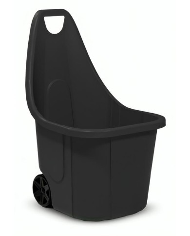 Vozík Blumax CADDY, 60 lit., 50x60x84 cm, čierny, na záhradný odpad