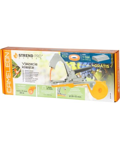 Kliešte Cameleon, viazacie, sada, 10 ks páska, 10 000 ks sponky