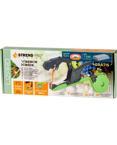 Kliešte Lizard, viazacie, sada, 10 ks páska, 10 000 ks sponky