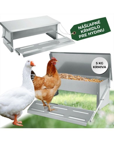 Kŕmitko Strend Pro, pre hydinu, automatické, nášľapné, max. 5 kg