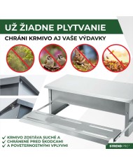 Kŕmitko Strend Pro, pre hydinu, automatické, nášľapné, max. 5 kg