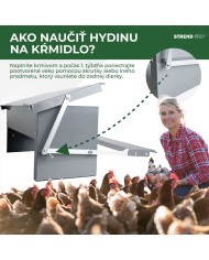 Kŕmitko Strend Pro, pre hydinu, automatické, nášľapné, max. 5 kg