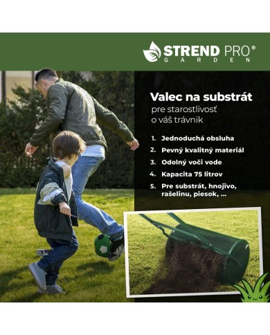 Valec Strend Pro Garden, na trávnu zmes/substrát