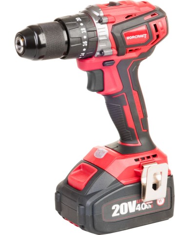 Set Worcraft XCUBE001 ShareSYS Toolbox, skrutkovač CHD-S20LiBA + uhlová brúska CAG-S20LiBS-125 mm, bezuhlíkové, 2x 4.0 Ah akumul