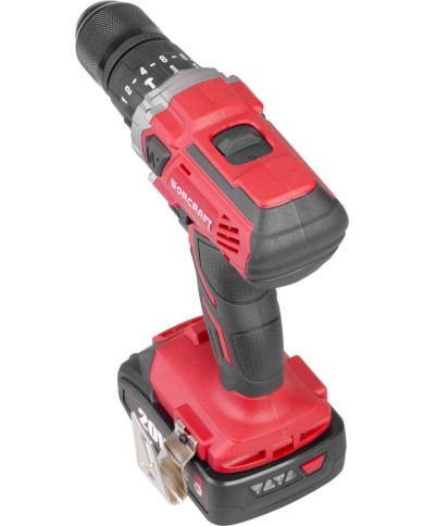 Skrutkovač Worcraft CHD-S20LiWB ShareSYS, 20V, 2x Li-ion 2.0 Ah, bezuhlíkový, SET v kufri